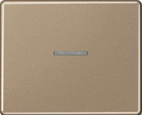 Выключатель одноклавишный с подсветкой Jung SL500 501U+90+SL590KO5GB