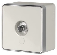 TV розетка оконечная слоновая кость Gallant Werkel W5083003