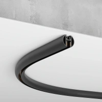 Mini Magnetic Шинопровод накладной Round черный Ø600 мм Elektrostandard 85166/00