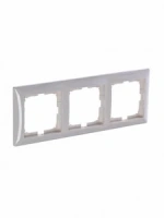 3 постовая рамка бежевая ABB Basic 55 2CKA001725A1486