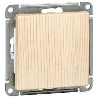 Переключатель 1-клавишный Systeme Electric (Schneider Electric) W59, сосна VS610-156-7-86
