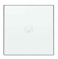 Карточный выключатель + подс. белый ABB Sky Niessen 2CLA811400A1001|2CLA851400A1101