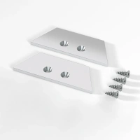 Комплект заглушек для накладного алюминиевого профиля светодиодной ленты Elektrostandard ZL-2-ALP022