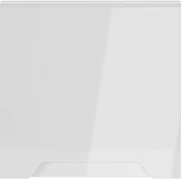Накладка для розетки с заземлением, защитными шторками и крышкой Voltum S70 белый глянцевый пластик (VLS000801)