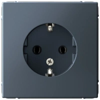 Розетка с заземлением Systeme Electric ArtGallery, 16А, грифель  GAL000743
