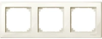 Трехместная рамка слоновая кость M Smart Merten MTN478344 Schneider Electric