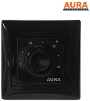 Терморегулятор AURA LTC 030 чёрный (CN1911)