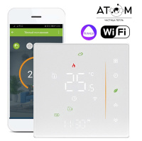 Терморегулятор ATOM Alpha Wi-Fi белый (CN2046)