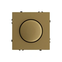 Светорегулятор для светодиодных ламп 200W, золотой бархат Brionilux серия Z (ZG023GD)
