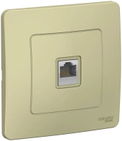 Розетка скрытой установки компьютерная RJ45 Systeme Electric Blanca BLNIS045007, Бежевый