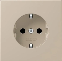Розетка со шторками Jung ombre naturelle claire LC1520KI32142