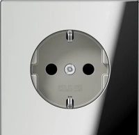 Розетка со шторками Jung LS990 GCR1520KI