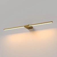 Светильник настенный поворотный светодиодный Luar 600 латунь 3000К Elektrostandard 40125/LED
