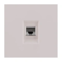 Накладка розетки телефонной RJ11, Кашемир бархат Brionilux серия Z (ZGN019CM)