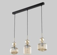 Подвесной светильник со стеклянными плафонами TK Lighting 11042 Sophia Cognac