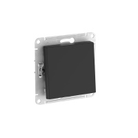 Переключатель 1-клавишный Systeme Electric AtlasDesign AQUA, IP44, сх.6, 10АХ, мех., быстрозажим. клем., КАРБОН ATN441061S