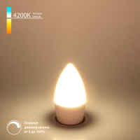 Светодиодная лампа "Свеча" Dimmable C35 7W 4200K E14 Elektrostandard BLE1448
