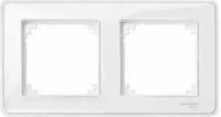 Двухместная рамка прозрачная M Creative Merten Merten M Creative прозрачный MTN4020-3500 Schneider Electric