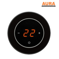 Терморегулятор AURA RONDA 9005 BLACK CLASSIC (CN1122)