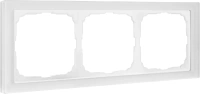 Рамка 3-пост Systeme Electric ArtGallery Pure матовое органическое стекло БЕЛЫЙ GAL330103