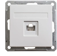 Розетка компьютерная скрытой установки Systeme Electric W59, БЕЛЫЙ RSI-152K5E-1-86