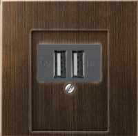 usb зарядка | розетка Jung LS990 260205+ME2969TAT