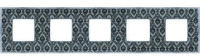 Рамка 5-пост гобелен Fede New Belle Epoque tapestry FD01445DNCB