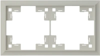 Рамка двухместная Rikett Classic Лён 35920 LN