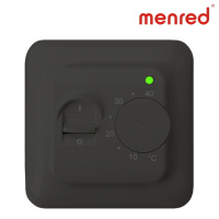 Терморегулятор Menred RTC 70.26 черный матовый (CN2040)
