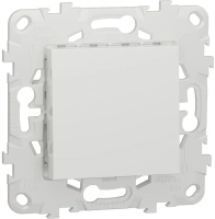 Выключатель 1-клавишный схема 1 10 AX 250 В Unica NEW Schneider Electric белый NU520118