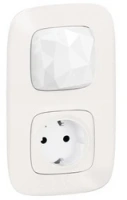 Valena Allure стартовый пакет: шлюз WiFi + умная розетка + главный беспроводной выключатель "Я дома/Я вне дома" цвет жумчуг