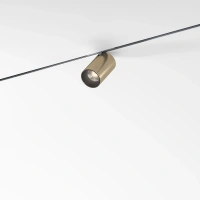 Mini Magnetic Трековый светильник 5W 3000K латунь/черный Elektrostandard 85202/01