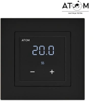 Терморегулятор ATOM Delta черный (CN2396)