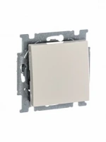 Перекрестный 1-клав. бежевый ABB Basic 55 2CKA001012A2152