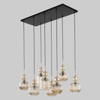 Подвесной светильник со стеклянными плафонами TK Lighting 11045 Sophia Cognac
