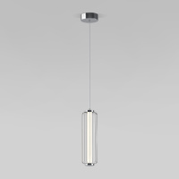 Светодиодный подвесной светильник с регулировкой высоты Eurosvet 304053 LED хром