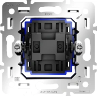 Механизм перекрестного переключателя одноклавишного 10А Voltum (VLS0105M)