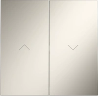 Клавиши для выключателя жалюзи Voltum S70 кашемир Soft touch пластик (VLS002503)