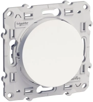 Выключатель 2-канальный 10 AX Odace Schneider Electric белый S52R203