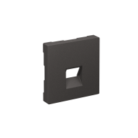 Накладка Systeme Electric AtlasDesign для информационных функций типа Keystone, БАЗАЛЬТ ATN001484