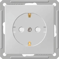 Розетка с заземлением со шторками 16А Systeme Electric W59, БЕЛЫЙ RS16-152-1-86