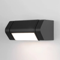 Уличный настенный поворотный светильник DORS Elektrostandard 35163/D черный
