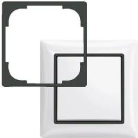 Декоративная вставка château-черная 2516-95-507 ABB ABB Basic 55 2CKA001726A0232