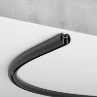 Mini Magnetic Шинопровод накладной Round черный Ø900 мм Elektrostandard 85167/00