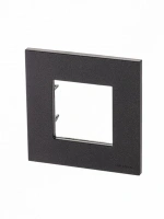 1 постовая рамка антрацит ABB Zenit 2CLA227100N1801