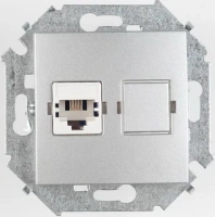 Розетка компьютерная RJ45 Simon 15 1591598-033