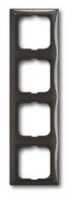 4 постовая рамка chateau черный ABB Basic 55 2CKA001725A1509