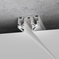 Slim Magnetic Шинопровод в натяжной потолок с декоративными вставками белый (2м) 85204/00 Elektrostandard 85204/00