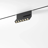 Mini Magnetic Трековый светильник 6W 3000K черный Elektrostandard 85207/01