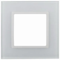 1 постовая рамка белая ЭРА Элеганс 14-5101-01